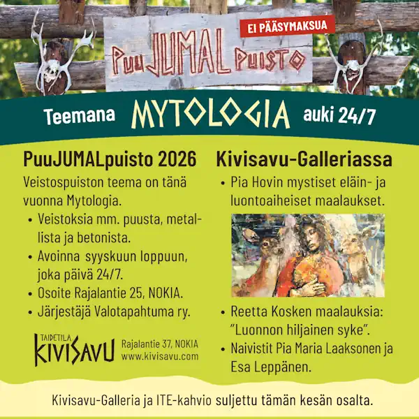 PuuJUMALpuisto 2026.