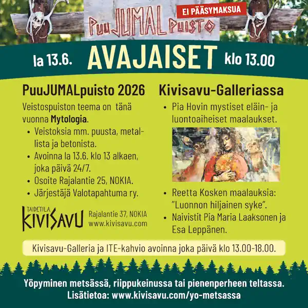 PuuJUMALpuisto 2026.
