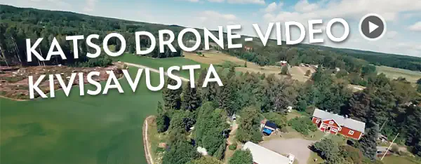 Katso drone-video Kivisavusta. Katso drone-video Kivisavusta.