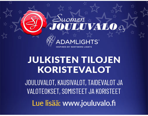 Suomen Jouluvalo - yksilölliset joulu- ja koristevaloratkaisut.