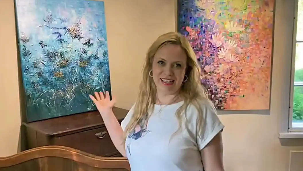 Heidi Heinonen kertoo 8.-20.6.2024 taidenäyttelystä
